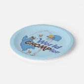 Cookie Monster | Basketballschuhe Pappteller (Schrägansicht)