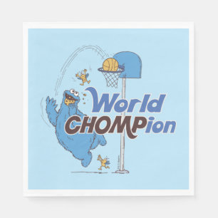 Cookie Monster   Basketballschuhe Serviette