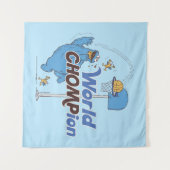 Cookie Monster | Basketballschuhe Wandteppich (Vorderseite (Horizontal))