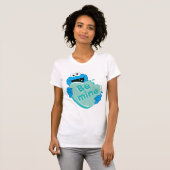 Cookie Monster "Be Mine" Valentine's Heart Candy T-Shirt (Vorne ganz)