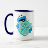 Cookie Monster "Be Mine" Valentine's Heart Candy Tasse (Links)