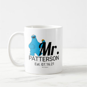 Cookie Monster benutzerdefinierte Paartasse Kaffeetasse