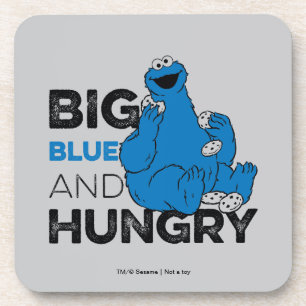 Cookie Monster Big Blue & Hunger Getränkeuntersetzer