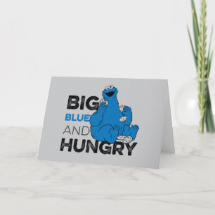Cookie Monster Big Blue & Hunger Karte
