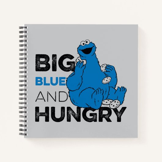 Cookie Monster | Big Blue & Hunger Notizblock (Vorderseite)