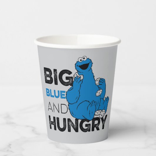 Cookie Monster | Big Blue & Hunger Pappbecher (Links)