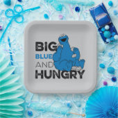 Cookie Monster | Big Blue & Hunger Pappteller (Party)