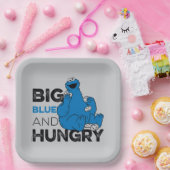 Cookie Monster | Big Blue & Hunger Pappteller (Party)