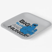 Cookie Monster | Big Blue & Hunger Pappteller (Gewinkelt)