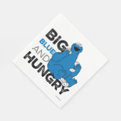 Cookie Monster | Big Blue & Hunger Serviette (Ecke)