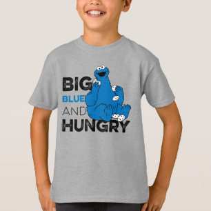 Cookie Monster   Big Blue & Hunger T-Shirt