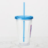 Cookie Monster | Button-Down-Cookie-Shirt Acryltrinkbecher (Rechts)