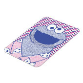 Cookie Monster | Button-Down-Cookie-Shirt Magnet (Linke Seite)