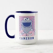 Cookie Monster | Button-Down-Cookie-Shirt Tasse (Links)