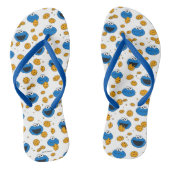 Cookie Monster | C ist für Cookie Pattern Badesandalen (Fußbett)