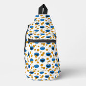 Cookie Monster | C ist für Cookie Pattern Crossbody Bag (Vorderseite)