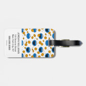 Cookie Monster | C ist für Cookie Pattern Gepäckanhänger (Rückseite horizontal)