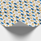 Cookie Monster | C ist für Cookie Pattern Geschenkpapier (Ecke)
