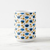 Cookie Monster | C ist für Cookie Pattern Kaffeetasse (Mittel)