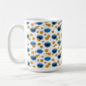 Cookie Monster | C ist für Cookie Pattern Kaffeetasse (Links)