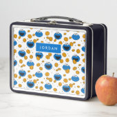 Cookie Monster | C ist für Cookie Pattern Metall Brotdose (Beispiel)