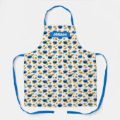 Cookie Monster | C ist für Cookie Pattern Schürze (Vorderseite)
