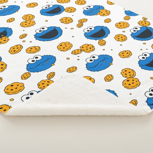 Cookie Monster | C ist für Cookie Pattern Sherpadecke (3/4)