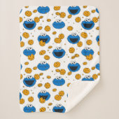 Cookie Monster | C ist für Cookie Pattern Sherpadecke (Vorderseite)