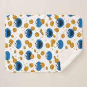 Cookie Monster | C ist für Cookie Pattern Sherpadecke (Vorderseite (Horizontal))
