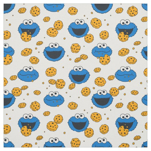 Cookie Monster | C ist für Cookie Pattern Stoff (Muster)