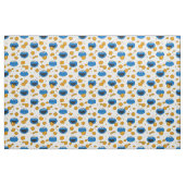 Cookie Monster | C ist für Cookie Pattern Stoff (Fat Quarter (45,7 x 55,9 cm))