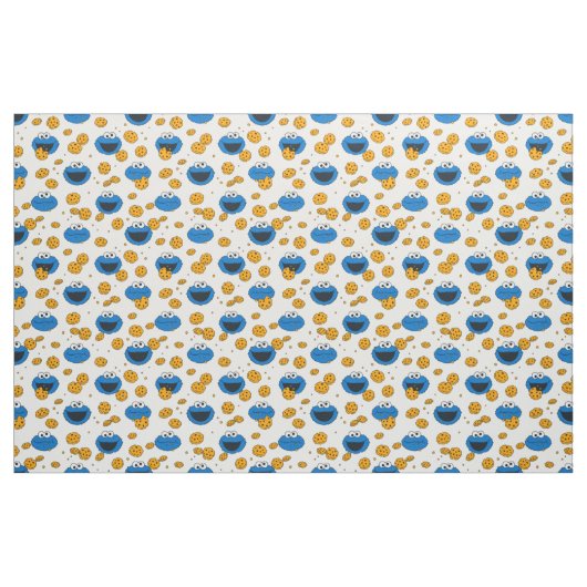 Cookie Monster | C ist für Cookie Pattern Stoff (Fat Quarter (45,7 x 55,9 cm))