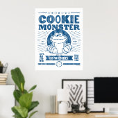 Cookie Monster - C ist für Cookies Poster (Heimbüro)