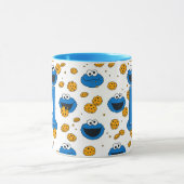 Cookie Monster | C ist für Cookname & Monogram Z Tasse (Zentrum)