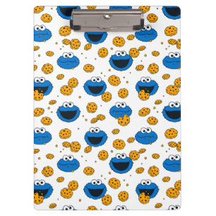 Cookie Monster C steht für Keksmuster Klemmbrett