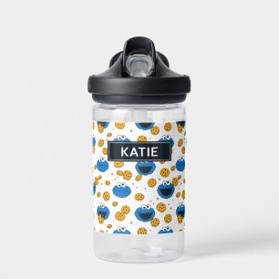 Cookie Monster   C steht für Keksmuster Trinkflasche