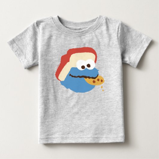 Cookie Monster Camp Cookies Baby T-shirt (Vorderseite)