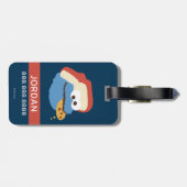Cookie Monster Camp Cookies | Informationen hinzuf Gepäckanhänger (Rückseite horizontal)