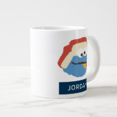 Cookie Monster Camp Cookies | Name hinzufügen Jumbo-Tasse (Vorderseite Rechts)