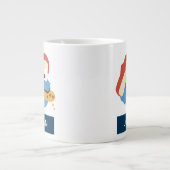 Cookie Monster Camp Cookies | Name hinzufügen Jumbo-Tasse (Vorderseite)