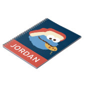 Cookie Monster Camp Cookies | Name hinzufügen Notizblock (Linke Seite)