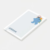 Cookie Monster Camp Cookies | Name hinzufügen Post-it Klebezettel (angewinkelt)