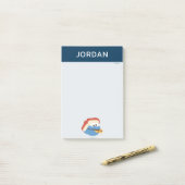 Cookie Monster Camp Cookies | Name hinzufügen Post-it Klebezettel (Auf Schreibtisch)