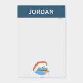 Cookie Monster Camp Cookies | Name hinzufügen Post-it Klebezettel (Vorderseite)