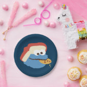 Cookie Monster Camp Cookies Pappteller (Party)