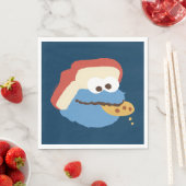 Cookie Monster Camp Cookies Serviette (Beispiel)