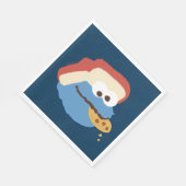 Cookie Monster Camp Cookies Serviette (Ecke)