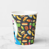 Cookie Monster Chalkboard Feinschmecker Truck Pappbecher (Links)