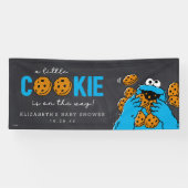 Cookie Monster Chalkboard Kinderdusche Banner (Horizontal)