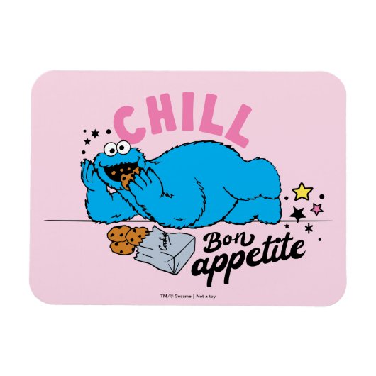 Cookie Monster | Chill Bon Appetit Magnet (Horizontal)